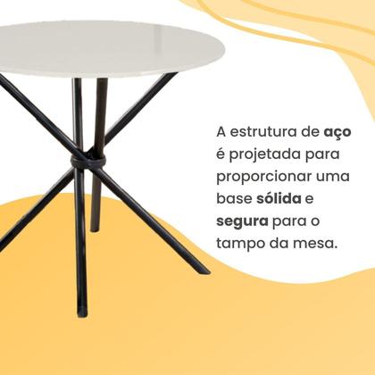 Imagem de Conjunto Sala de Jantar Mesa com 4 Cadeiras Fortaleza