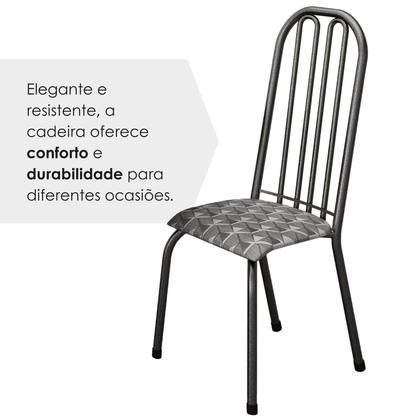 Imagem de Conjunto Sala de Jantar Mesa com 6 Cadeiras Natal