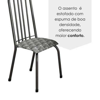 Imagem de Conjunto Sala de Jantar Mesa com 6 Cadeiras Natal