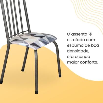 Imagem de Conjunto Sala de Jantar Mesa com 6 Cadeiras Natal