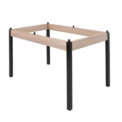 Imagem de Conjunto Sala de Jantar Mesa Dubai 120x75cm Tampo Vidro com 4 Cadeiras