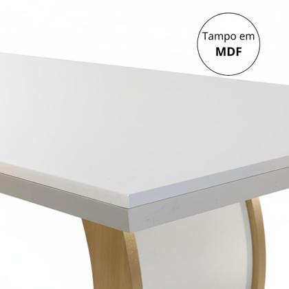Imagem de Conjunto Sala de Jantar Mesa e 6 Cadeiras Kate Yescasa