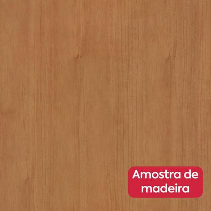 Imagem de Conjunto Sala de Jantar Mesa Easy Pop 170x90cm Tampo MDF com 6 Cadeiras Confort Veludo Liso Capuccino Amêndoa/Off White