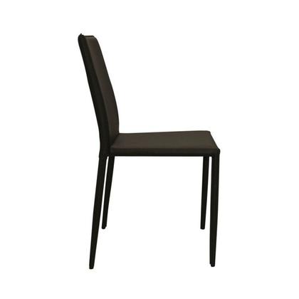 Imagem de Conjunto Sala de Jantar Mesa Eiffel Redonda 120cm Tampo MDF com 4 Cadeiras Amanda