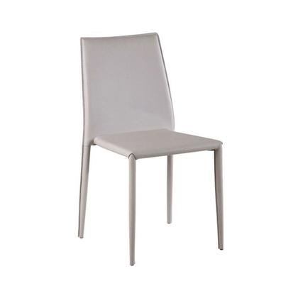 Imagem de Conjunto Sala de Jantar Mesa Eiffel Redonda 120cm Tampo MDF com 4 Cadeiras Amanda