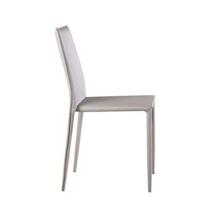 Imagem de Conjunto Sala de Jantar Mesa Eiffel Redonda 120cm Tampo MDF com 4 Cadeiras Amanda