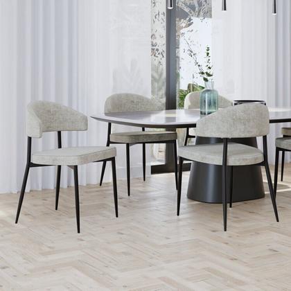 Imagem de Conjunto Sala de Jantar Mesa Elegance Candian com 4 Cadeiras Bless