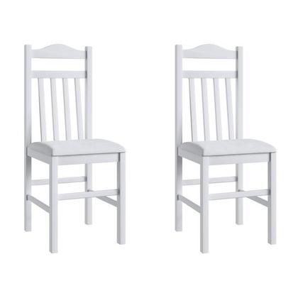 Imagem de Conjunto Sala de Jantar Mesa Fixa com 6 Cadeiras