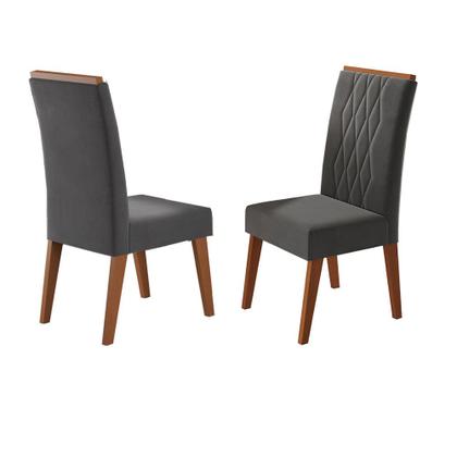 Imagem de Conjunto Sala de Jantar Mesa Glamour com 8 Cadeiras Cristal Viero