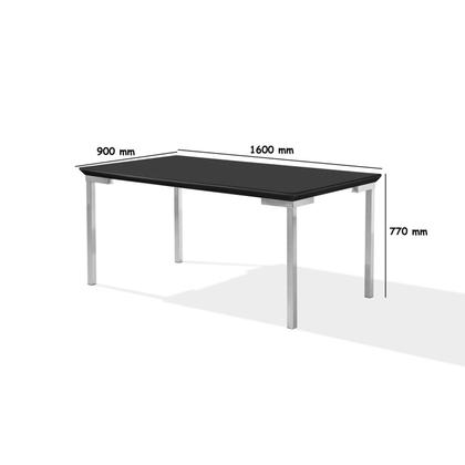 Imagem de Conjunto Sala de Jantar Mesa Iza New Tampo MDF/Vidro 6 Cadeiras Natani New