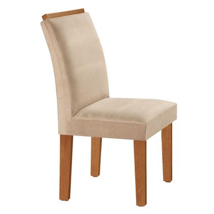 Imagem de Conjunto Sala de Jantar Mesa Laura Tampo Dakota Plus 160X80cm com 6 Cadeiras Laura Yescasa