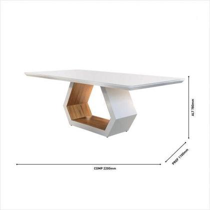 Conjunto Sala de Jantar Mesa Madeira Maciça Sarah e 8 Cadeiras Roma - Mobilare Imagem de Conjunto Sala de Jantar Mesa Madeira Maciça Sarah e 8 Cadeiras Roma