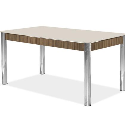 Imagem de Conjunto Sala de Jantar Mesa Retangular com 6 Cadeiras Natani