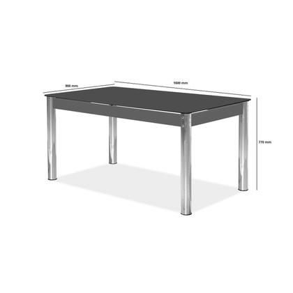 Imagem de Conjunto Sala de Jantar Mesa Retangular com 6 Cadeiras Natani