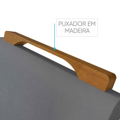 Imagem de Conjunto Sala de Jantar Mesa Slim Pé Palito e 4 Cadeiras Veludo Safira Móveis Mundial