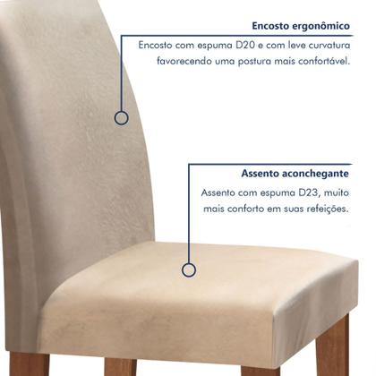Conjunto Sala de Jantar Mesa Tampo de Vidro 6 Cadeiras Espanha Yescasa Imagem de Conjunto Sala de Jantar Mesa Tampo de Vidro 6 Cadeiras Espanha Yescasa
