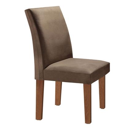 Imagem de Conjunto Sala de Jantar Mesa Tampo Mdf 6 Cadeiras Espanha Yescasa