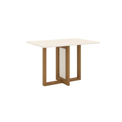 Conjunto Sala de Jantar Mesa Tampo MDF com 4 Cadeiras Marie - Espresso Móveis Imagem de Conjunto Sala de Jantar Mesa Tampo MDF com 4 Cadeiras Marie