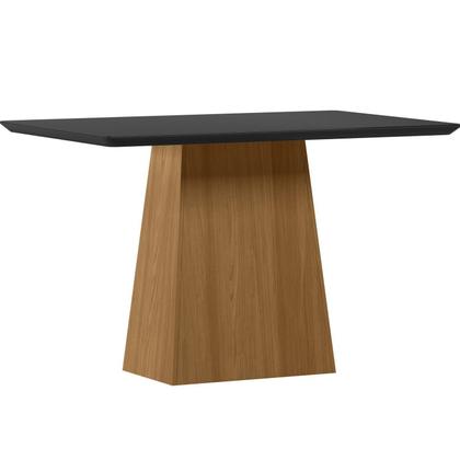 Imagem de Conjunto Sala de Jantar Mesa Tampo Vidro/mdf Bárbara 120m com 4 Cadeiras Carol