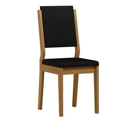 Imagem de Conjunto Sala de Jantar Mesa Tampo Vidro/mdf Bárbara 120m com 4 Cadeiras Carol