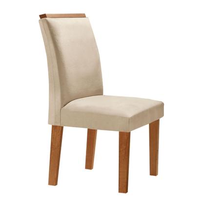 Imagem de Conjunto Sala de Jantar Nápoles Tampo Vidro/mdf com 8 Cadeiras Luísa Smart Plus