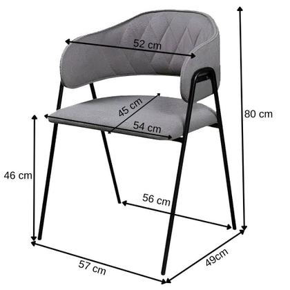 Imagem de Conjunto Sala de Jantar Rubi Cinamono 1,20M com 4 Cadeiras Veneza no Couro Caramelo