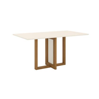 Conjunto Sala de Jantar Tampo MDF 6 Cadeiras Marie - Espresso Móveis Imagem de Conjunto Sala de Jantar Tampo MDF 6 Cadeiras Marie