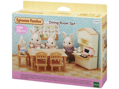 Imagem de Conjunto Sala Jantar Clássica Sylvanian Families Epoch 5340