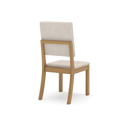 Imagem de Conjunto Sala Jantar Mesa Lins 120cm Canto Reto com Vidro + 4 Cadeiras Milla