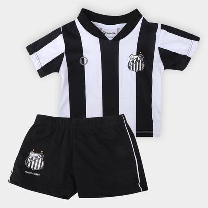 Imagem de Conjunto Santos Sublimado c/ 2 peças Infantil