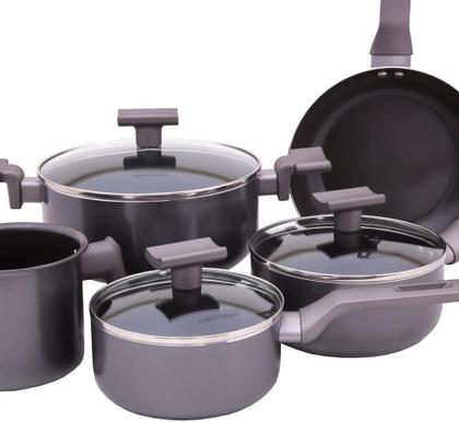 Imagem de Conjunto Sartin Cook 5 Pcs Ceramico Grafite