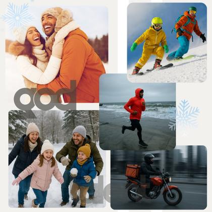 Imagem de Conjunto Segunda Pele Térmica Flanelado Frio Intenso Preto