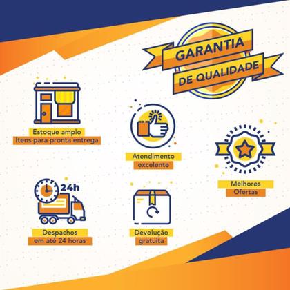 Imagem de Conjunto Sem Placa 1 Tomada 2P+T Vertical 10A 250V Pial