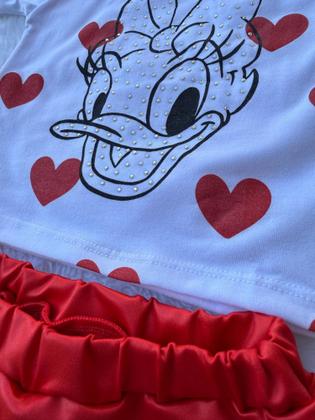 Imagem de Conjunto Short e Blusa Menina Feminino Criança Mulher Calor Passeio