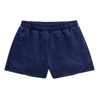 Imagem de Conjunto Shorts em Jacquard Azul Marinho
