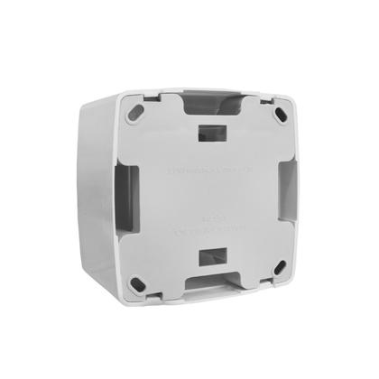 Imagem de Conjunto Sobrepor com 1 Tomada 10A 250V~ Box Slim Ilumi - 84140