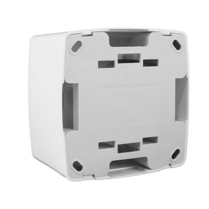 Imagem de Conjunto Sobrepor com 2 Interruptores Simples 10a 250v Box Slim Ilumi - 8418