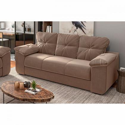Imagem de Conjunto Sofá 2 e 3 Lugares 1025 Veludo Choco Mamflex