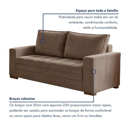 Imagem de Conjunto Sofá 2 e 3 Lugares Urban