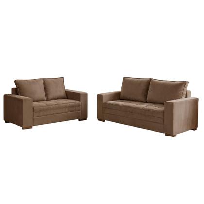 Conjunto Sofá 2 e 3 Lugares Urban - Kasacomigo Estofados Imagem de Conjunto Sofá 2 e 3 Lugares Urban