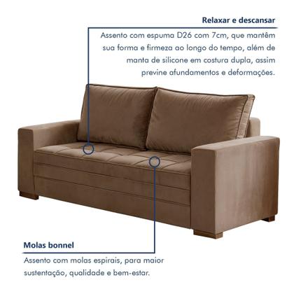 Conjunto Sofá 2 e 3 Lugares Urban - Kasacomigo Estofados Imagem de Conjunto Sofá 2 e 3 Lugares Urban