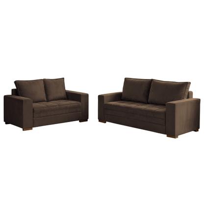 Conjunto Sofá 2 e 3 Lugares Urban - Kasacomigo Estofados Imagem de Conjunto Sofá 2 e 3 Lugares Urban