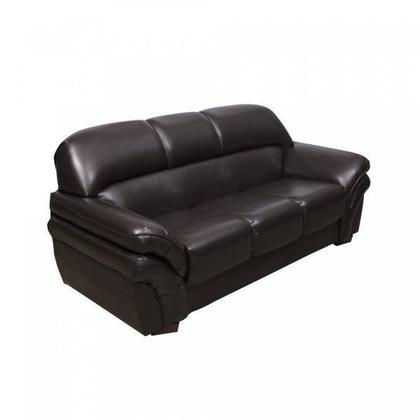 Imagem de Conjunto Sofá 3 e 2 Lugares Classico material sintético Marrom Lisboa