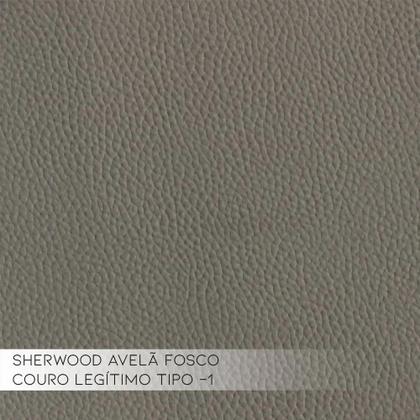 Imagem de Conjunto Sofá 3 e 2 Lugares Sala de Estar kenny Couro Avelã G43 - Gran Belo