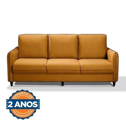Imagem de Conjunto Sofá com 2 e 3 Lugares em Veludo CabeCasa MadeiraOriginals