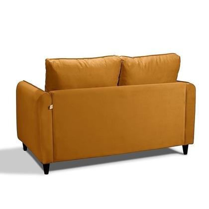 Imagem de Conjunto Sofá com 2 e 3 Lugares em Veludo CabeCasa MadeiraOriginals