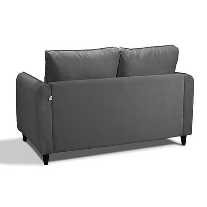 Imagem de Conjunto Sofá com 2 e 3 Lugares em Veludo CabeCasa MadeiraOriginals