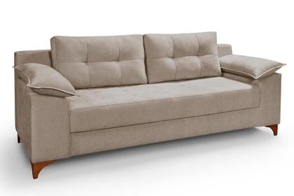 Imagem de Conjunto Sofá Living Ibiza 2 e 3 L Luxo Aveludado Sala Casa Imperial