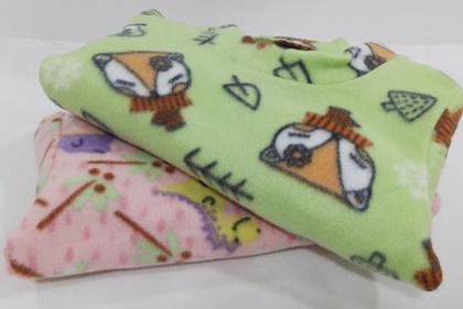 Imagem de Conjunto Soft Menina Inverno Bebê Tam 1 2 3 Infantil Pijama