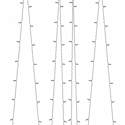 Imagem de Conjunto Solar Fairy Lights vidaXL de 5 com 200 LED branco quente